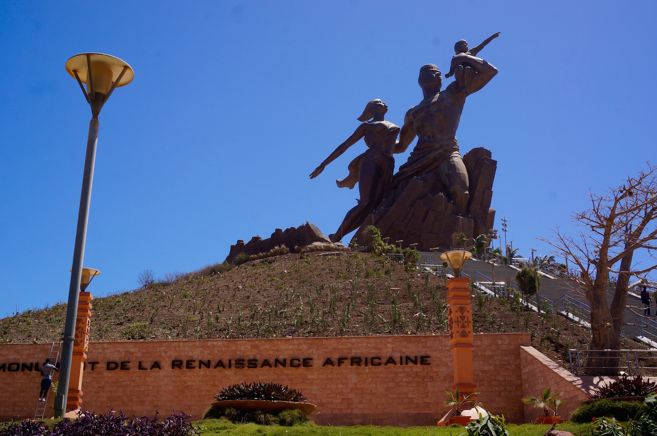 Монумент Возрождения Африки. Дакар