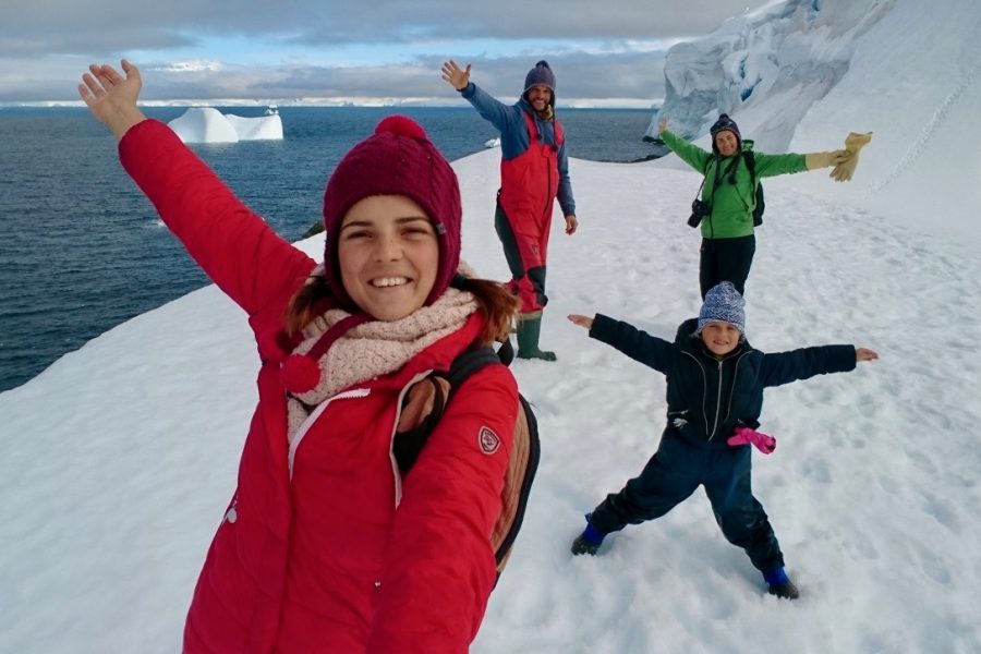 Антарктида под парусом с детьми